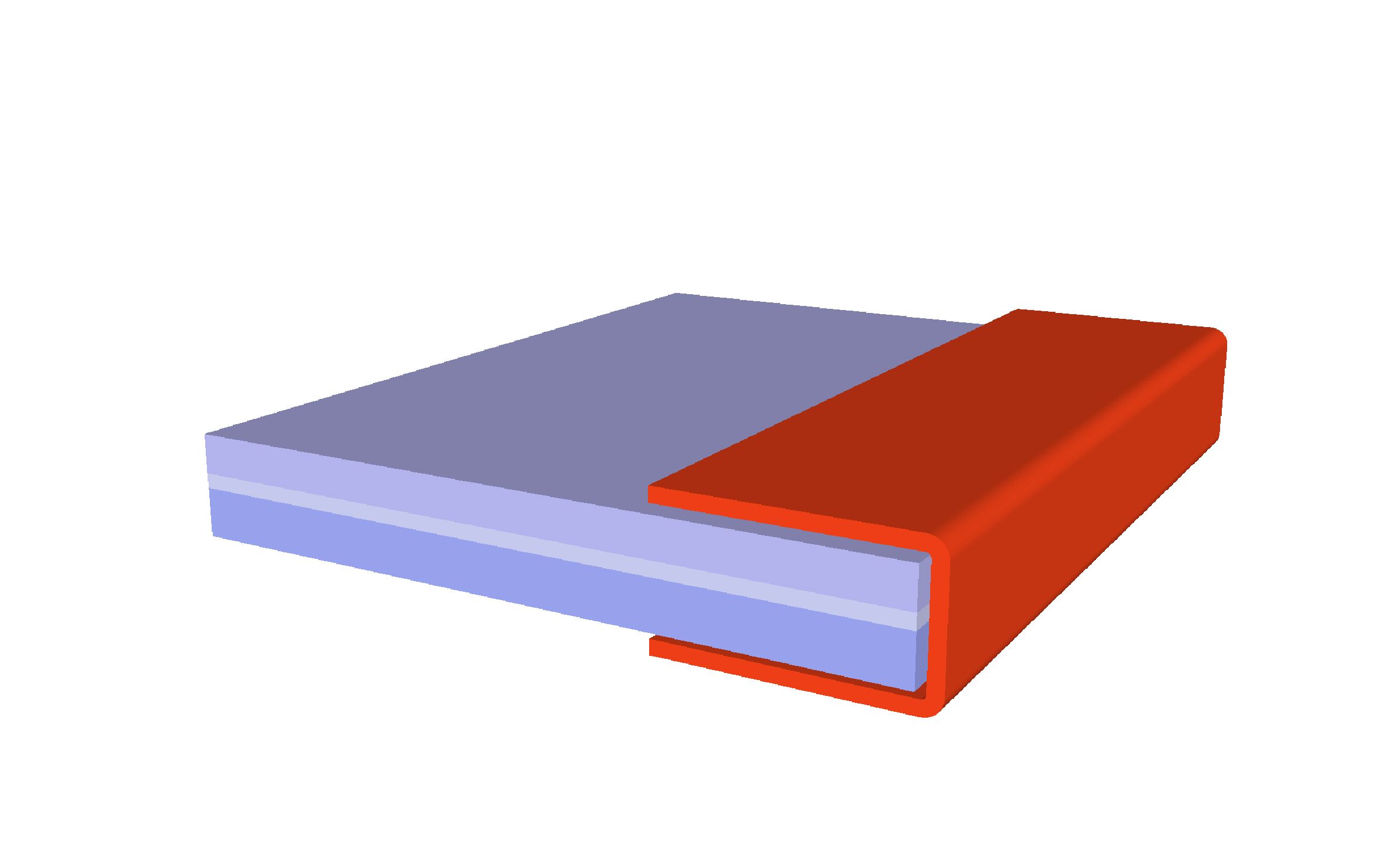 U-SHAPED PROFILE FRAME